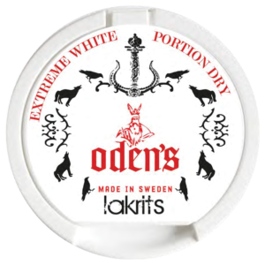 Odens Lakrits Extreme White Dry