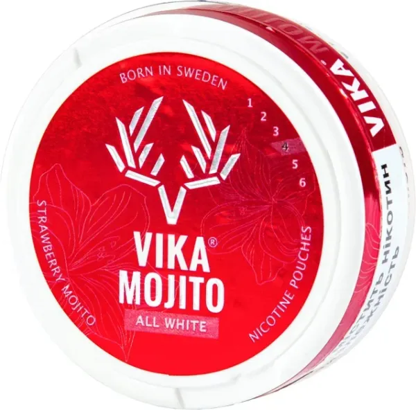 Vika Mojito Strawberry all white 