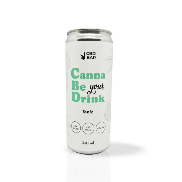 Тонік Canna Be Drink 50 мг CBD 330 мл Тонік Canna Be Drink 50 мг CBD 330 мл