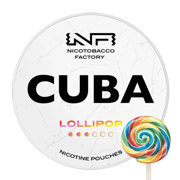 Cuba White Line Lollipop 16mg