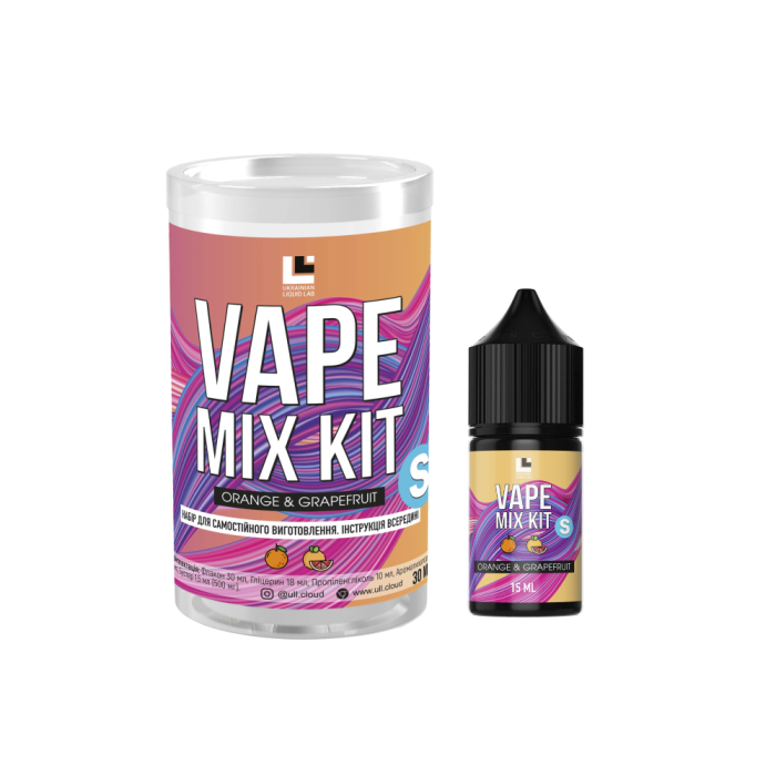 Набор Octobar VAPE MIX Kit 30ml Orange Grapefruit
