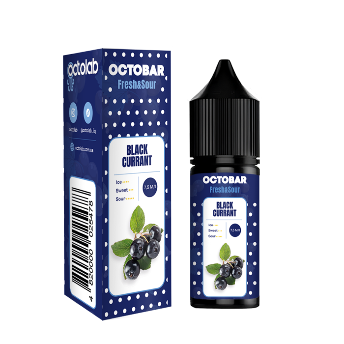 Набор Octobar Fresh & Sour 15ml Black Currant