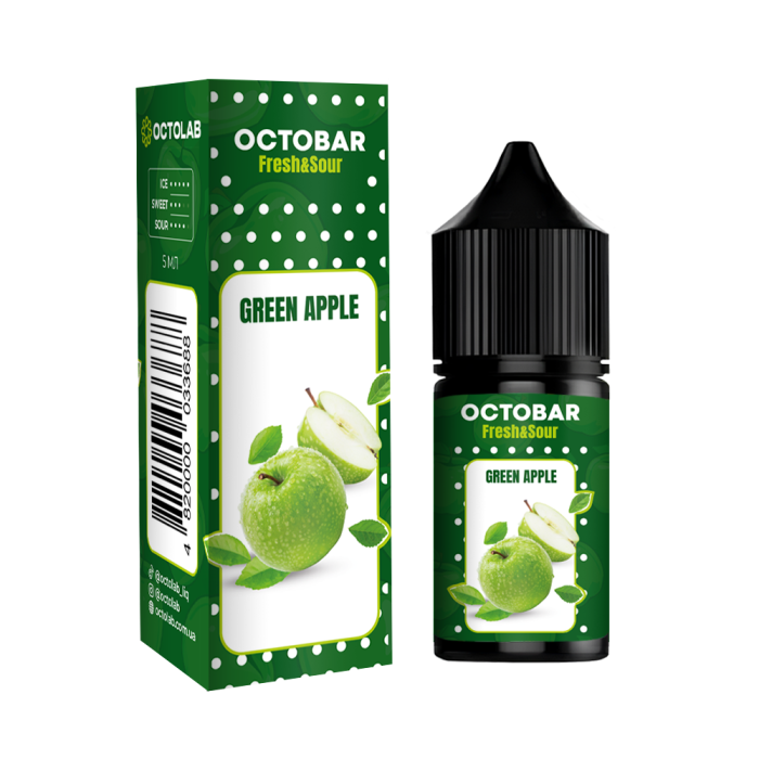 Набор Octobar Fresh & Sour 10ml Green Apple