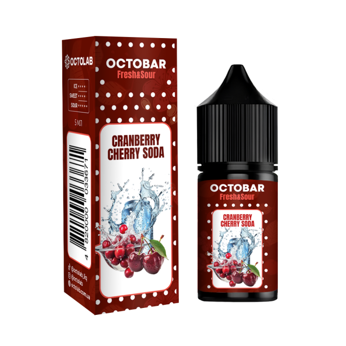 Набор Octobar Fresh & Sour 10ml Cranberry Cherry Soda