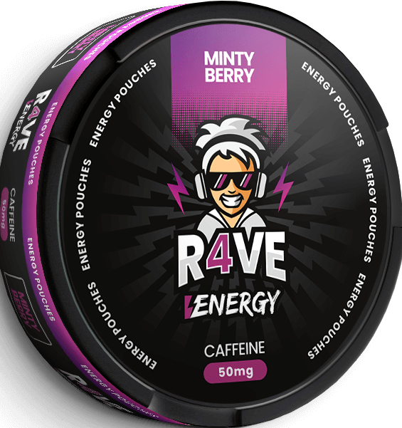 R4VE Energy Minty Berry 80mg R4VE Energy Minty Berry 80mg