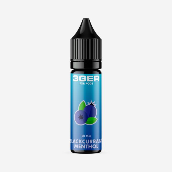 3GER Salt Blackcurrant Menthol 15 мл 50mg