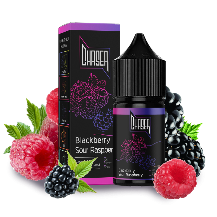 Chaser Black Blackberry Sour Rassberry 30ml 50mg