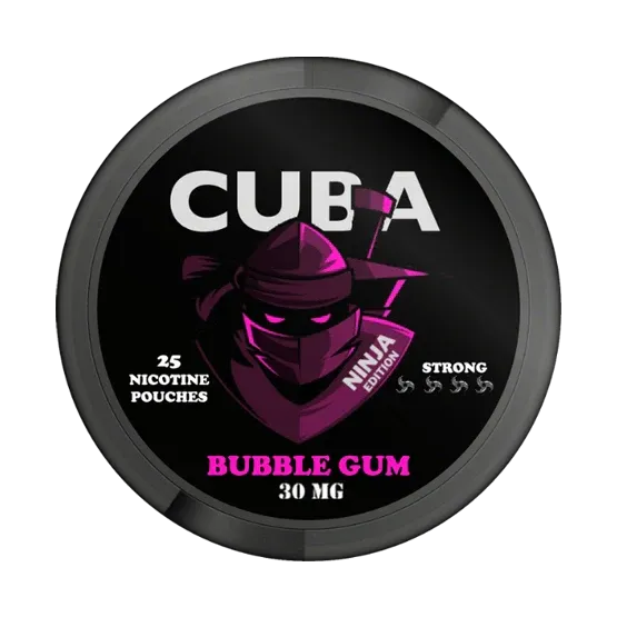 Cuba Ninja Bubble Gum 30mg