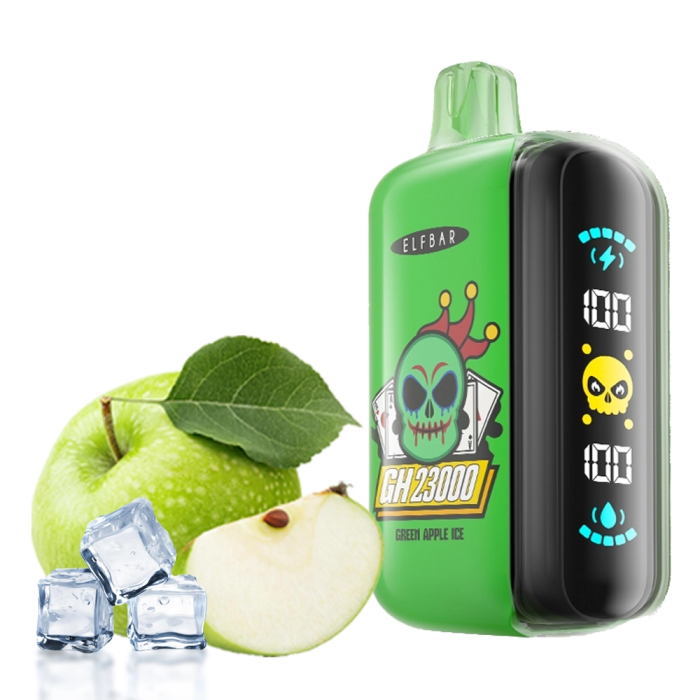 Elf Bar GH23000 Green Apple Ice (Зелене яблуко з холодком)