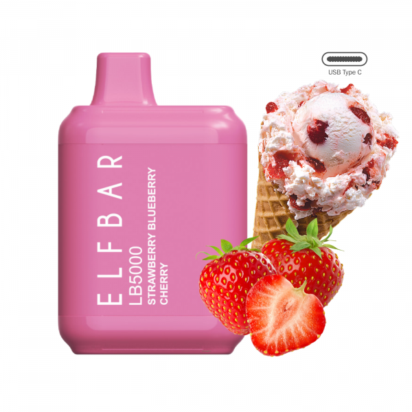 Elf Bar LB5000 Strawberry Ice Cream