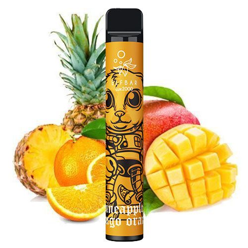 Elf Bar Lux 2000 Pineapple Mango Orange Elf Bar Lux 2000 Pineapple Mango Orange