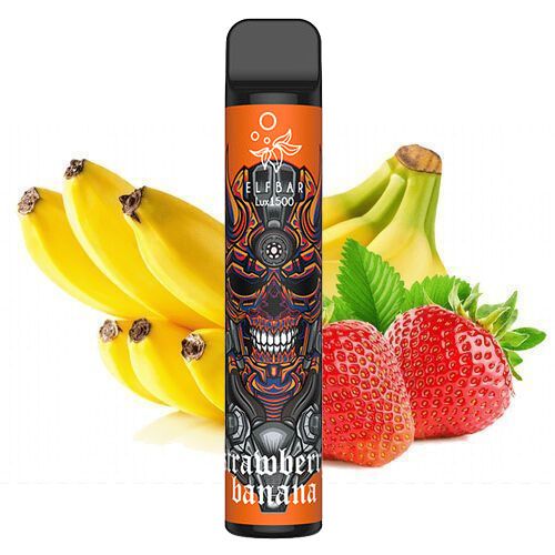 Elf Bar Lux 1500 Strawberry Banana Elf Bar Lux 1500 Strawberry Banana