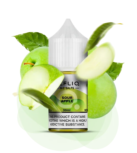 Elf Bar Elfliq Sour Apple 30 ml Elf Bar Elfliq Sour Apple 30 ml