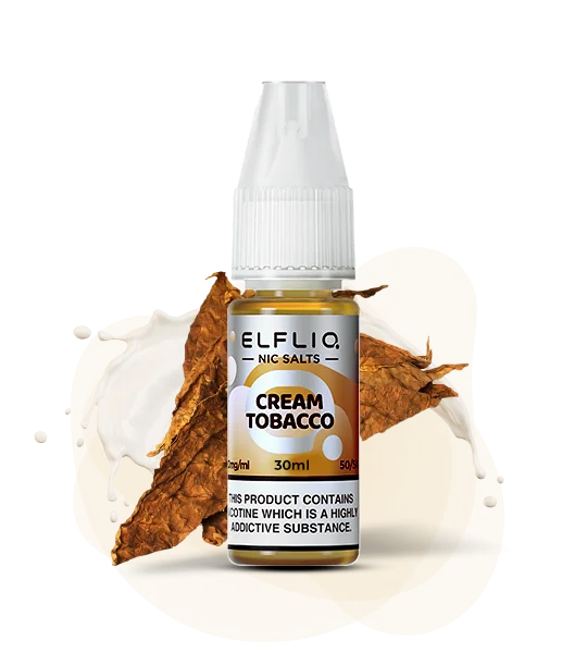 Elf Bar Elfliq Cream Tobacco 30 ml