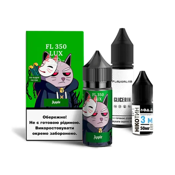 Набір Flavorlab FL350 Lux Apple 30 ml Набір Flavorlab FL350 Lux Apple 30 ml