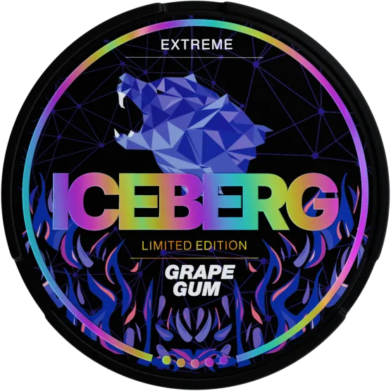 ICEBERG 70mg Grape Gum