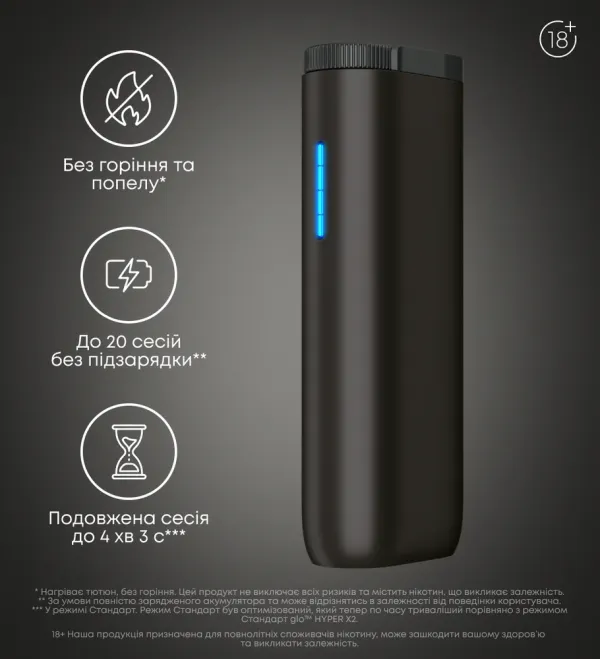 Набір ЕНТ Hyper X3, модель G6110, колір Black ТМ glo