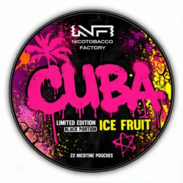 Cuba Limited 46mg Ice Fruit Black