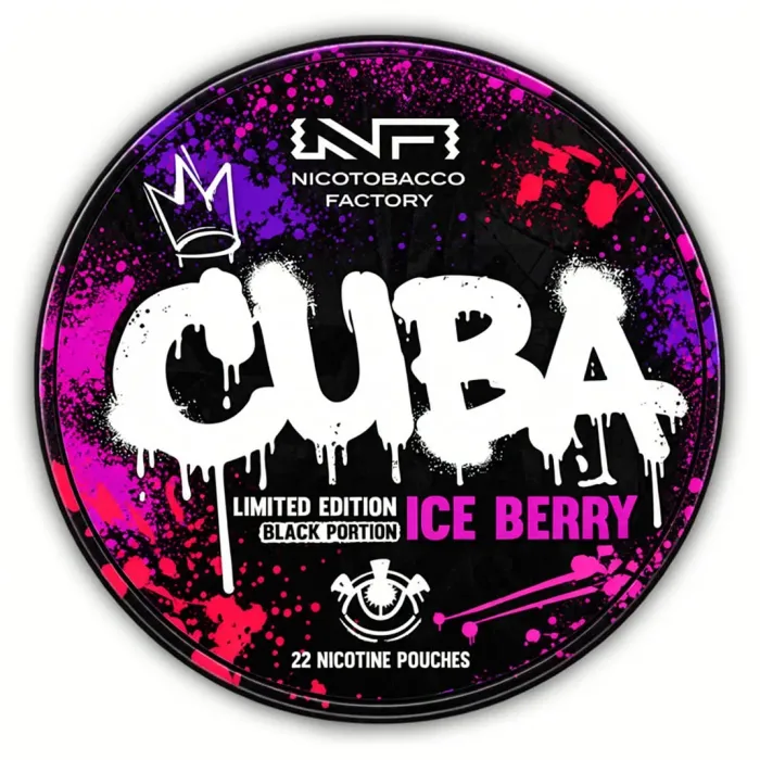 Cuba Limited 46mg Ice Berry Black