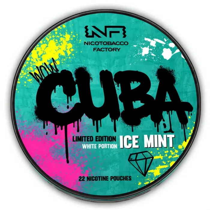 Cuba Limited 46mg Ice Mint White