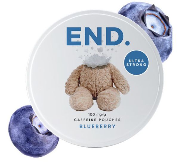 End Blueberry Caffeine 100mg End Blueberry Caffeine 100mg