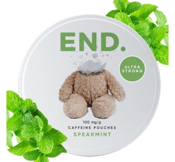 End Spearmint Caffeine 100mg End Spearmint Caffeine 100mg