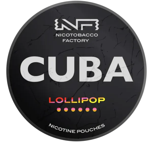 Cuba Black line Lollipop 43mg