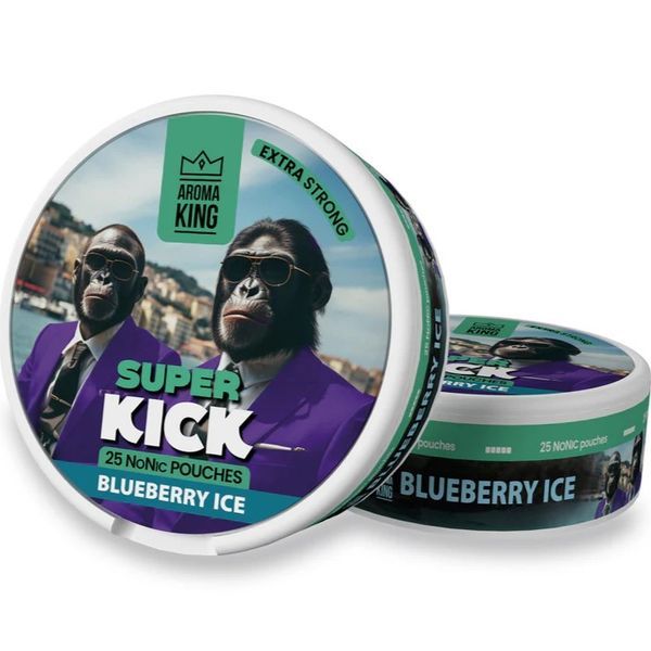 Aroma King Super kick 25мг Blueberry Ice