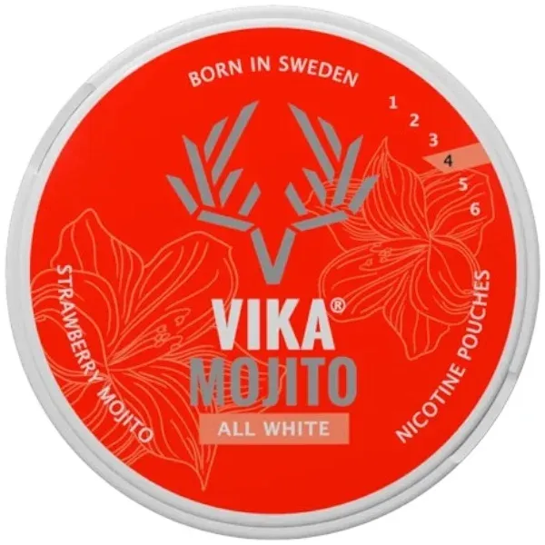 Vika Mojito Strawberry all white 