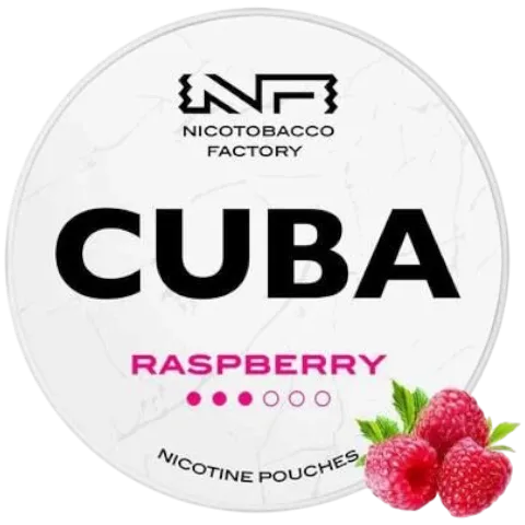 Cuba white line Raspberry 16mg