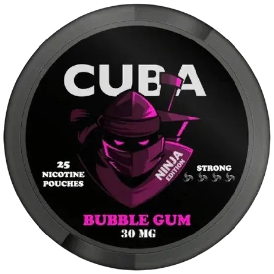 Cuba Ninja Bubble Gum 30mg