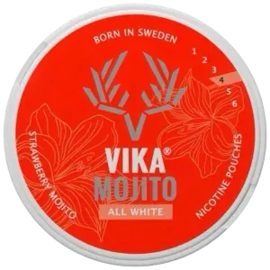 Снюс Vika Mojito Strawberry all white купить по цене 180 грн