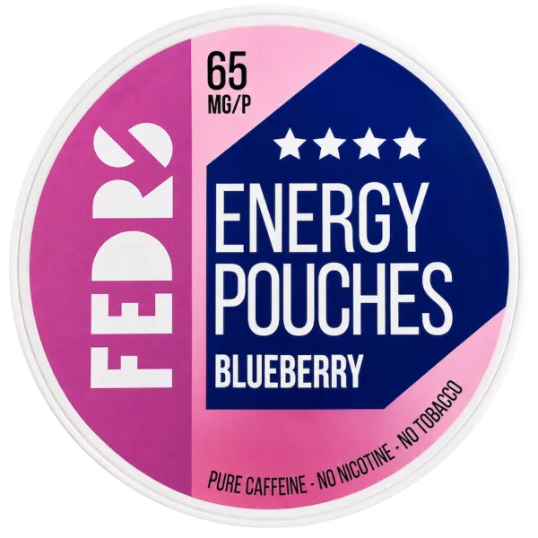 Fedrs Caffeine Blueberry 65mg