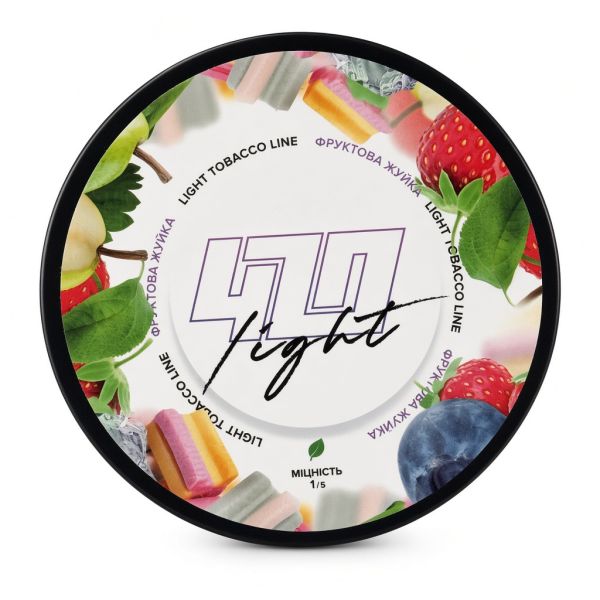 Табак для кальяна 4.20 Light Фруктовая Жвачка 100г