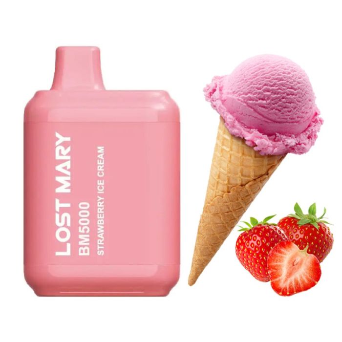 Lost Mary BM5000 Strawberry Ice Cream
