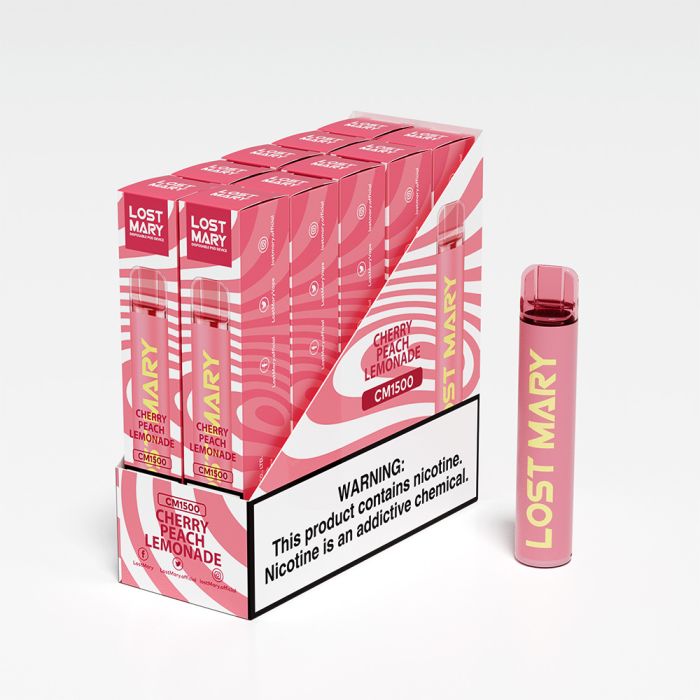 Lost Mary CM1500 Cherry Peach Lemonade