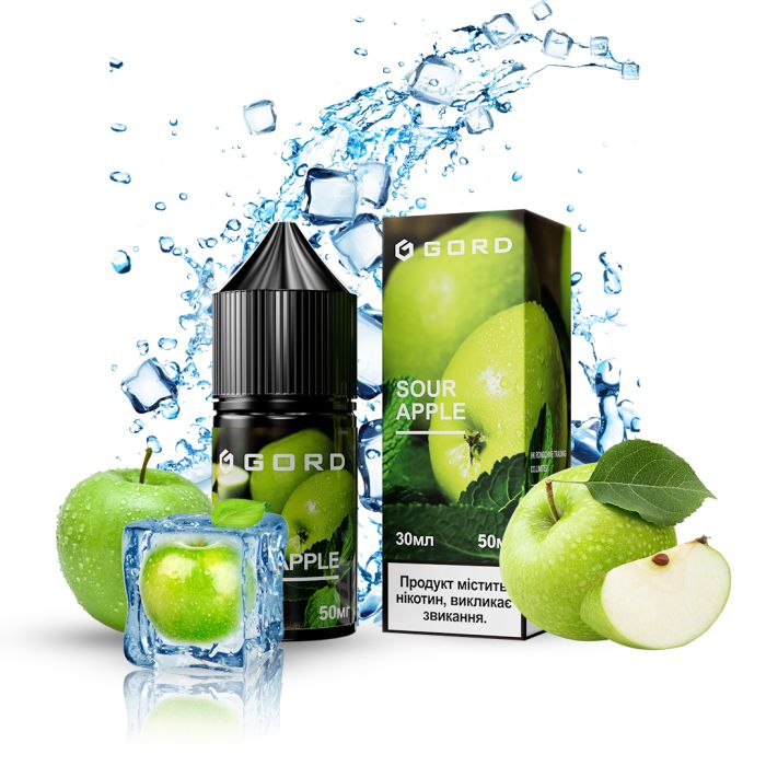 Солевая Жидкость Gord Sour Apple 30 ml