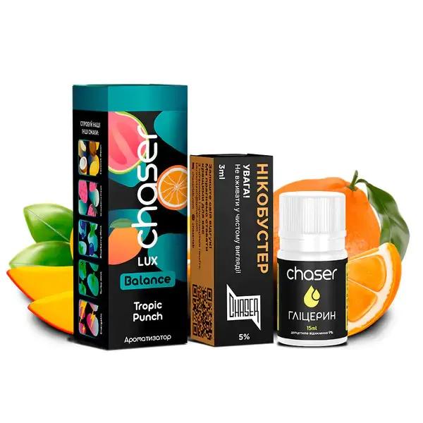 Набір Chaser Lux Tropic Punch 30 ml Набір Chaser Lux Tropic Punch 30 ml