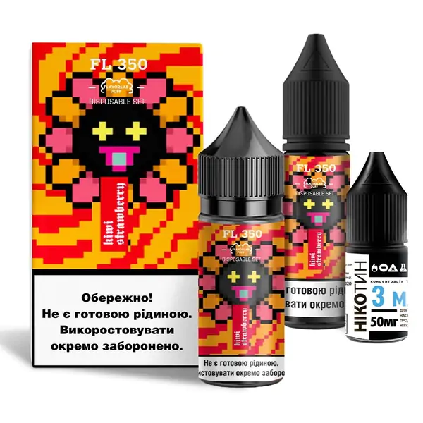 Набір Flavorlab FL350 Kiwi Strawberry 30 ml Набір Flavorlab FL350 Kiwi Strawberry 30 ml