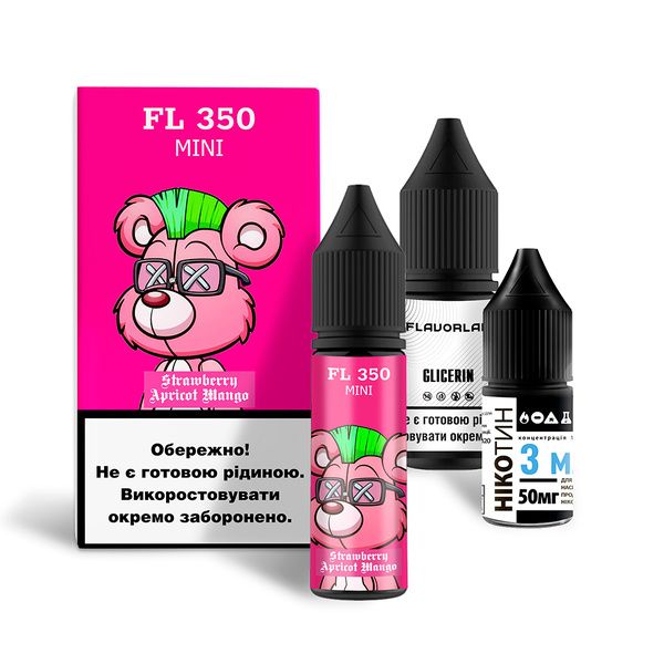 Набор Flavorlab mini 15ml Strawberry Apricot Mango