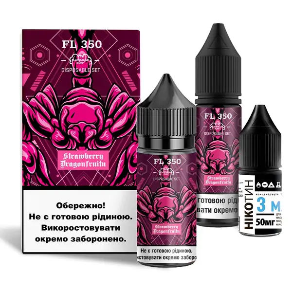 Набір Flavorlab FL350 Strawberry Dragonfruit 30 ml Набір Flavorlab FL350 Strawberry Dragonfruit 30 ml