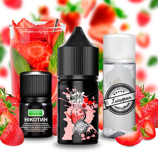 Набір Hype Strawberry 30 ml Набір Hype Strawberry 30 ml