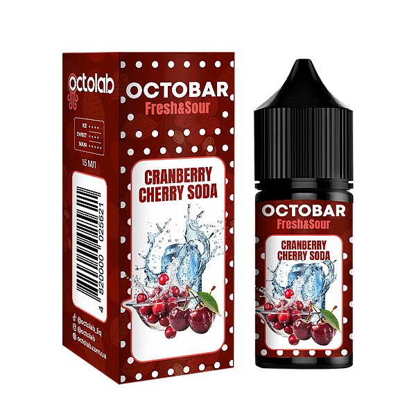 Набор Octobar Fresh & Sour 30ml Cranberry Cherry Soda