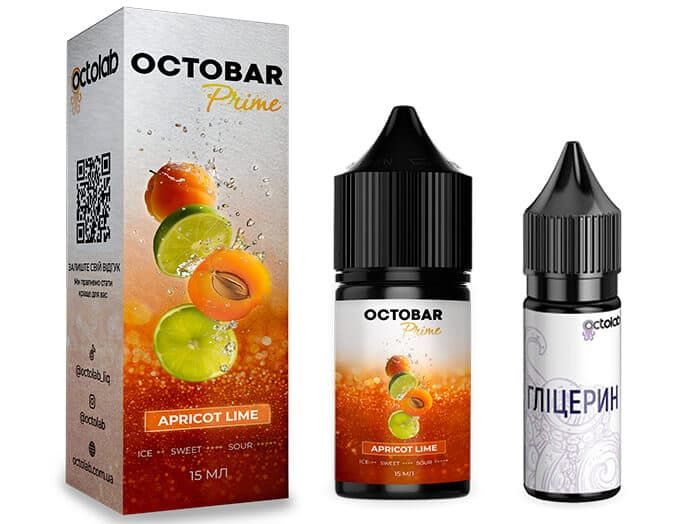 Набор Octobar Prime Apricot Lime 30 ml
