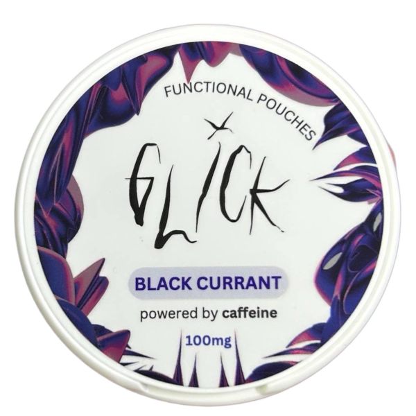 Glick Caffeine Black Currant 100mg