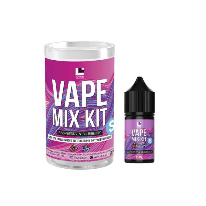 Набор Octobar VAPE MIX Kit 30ml Raspberry Blueberry