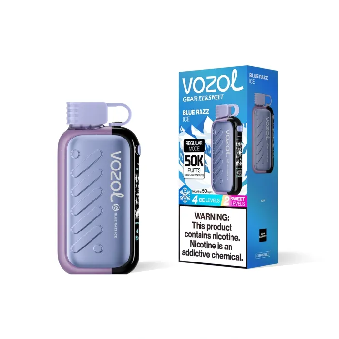 Vozol Gear 50000 Blue Razz Ice